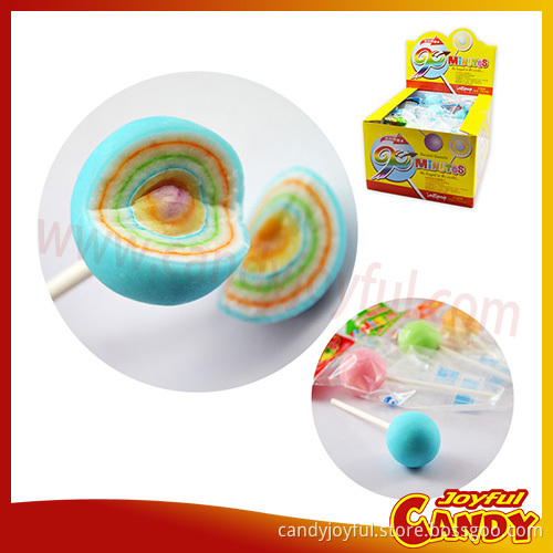 15 layers Jurassic Rock Lollipop Candy